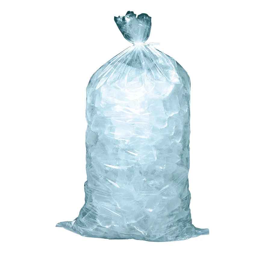 8 lb. Ice Bag - Wicketed with Handle 1000/Case 