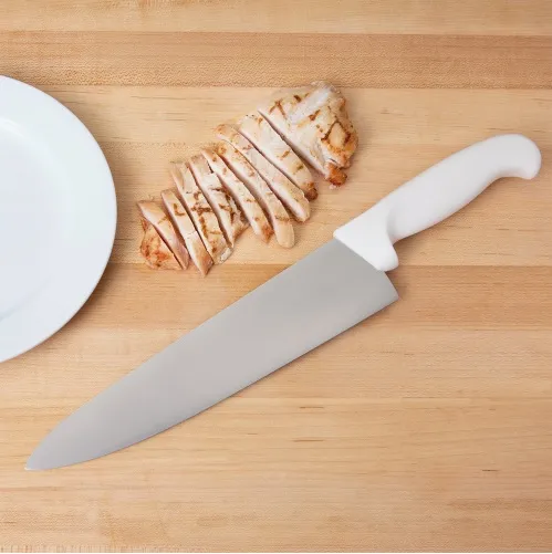 Universal 10" Chef Knife - White Handle