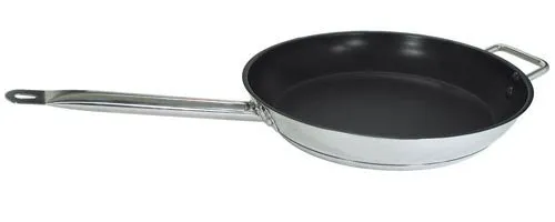 Update International SFC-08 - 8" Induction Ready Excalibur-Coated Stainless Steel Fry Pan