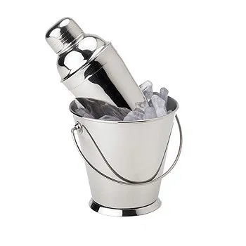 Clipper Mill - 4-80820 - 22oz Stainless Pail with 8oz Cocktail Shaker Set