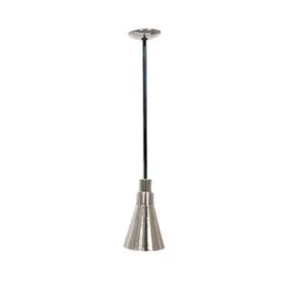 Buffet Enhancements - 010HHN-ECON - Hanging Heat Lamp - Standard 7" Shade w/ Stainless Steel Finish