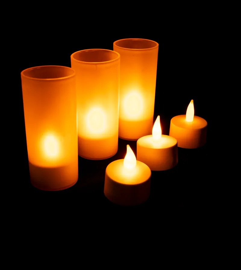 Update International CDL-12S, Rechargeable LED Candles (Pack of 12)