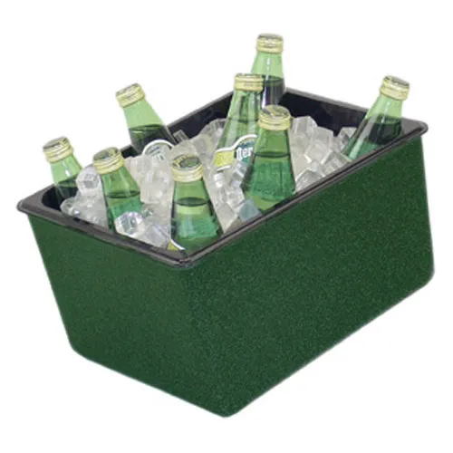 Buffet Enhancements - 1BBCS12EM - Chefstone™ Insulated Beverage Display - Small - Emerald