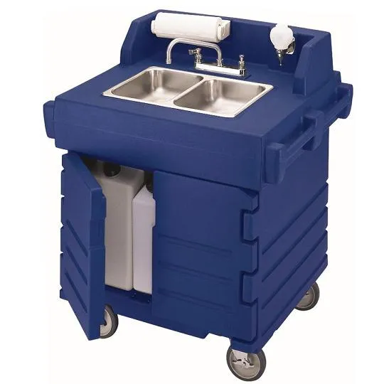Cambro KSC402220-186 - 41" Portable Hand Sink Cart - CamKiosk 