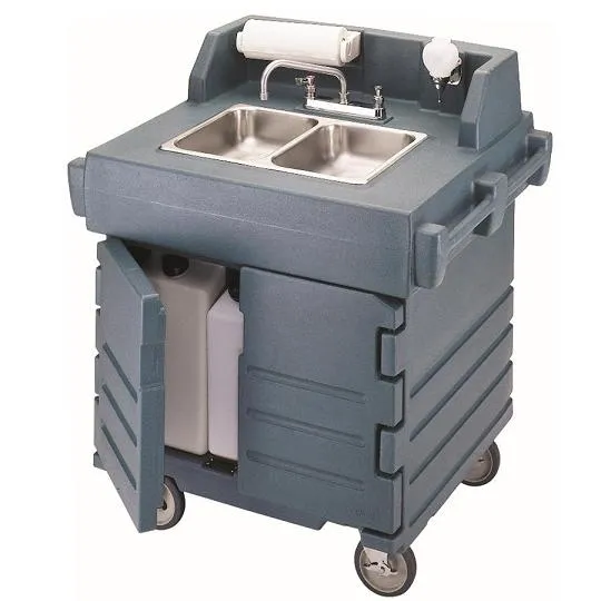Cambro KSC402220-191 - 41" Portable Hand Sink Cart - CamKiosk 