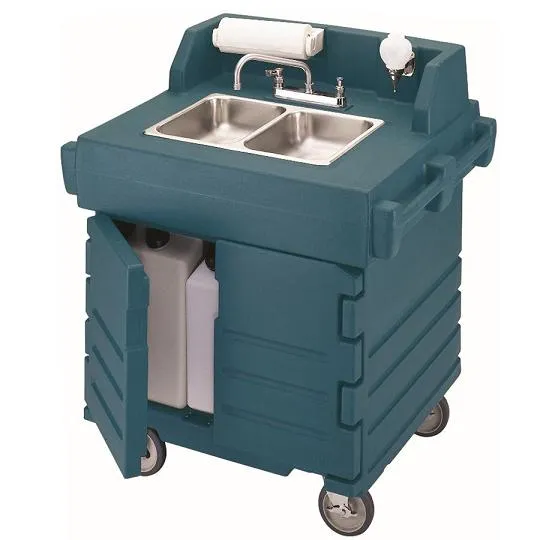 Cambro KSC402220-192 - 41" Portable Hand Sink Cart - CamKiosk 