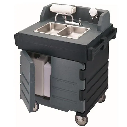 Cambro KSC402220-426 - 41" Portable Hand Sink Cart - CamKiosk 