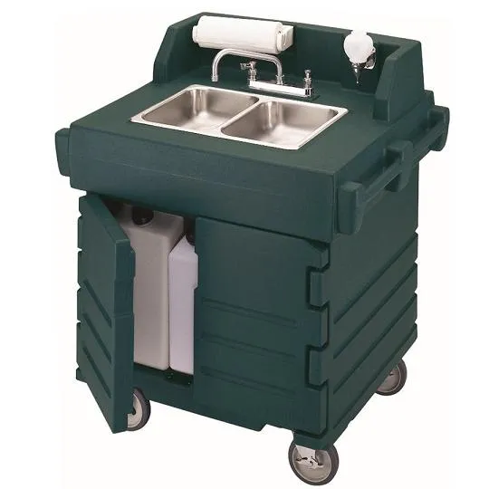 Cambro KSC402220-519 - 41" Portable Hand Sink Cart - CamKiosk 