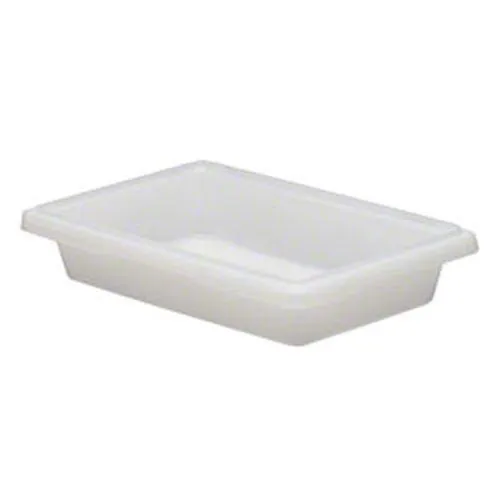 Cambro 12183P-148 - 1.75 gallon White Polycarbonate Food Box (6 per Case) 