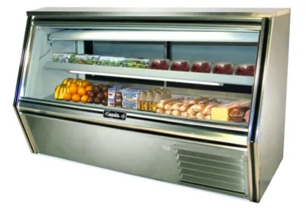 Leader CDL72F - 72" Refrigerated Fish Display Case - Single Duty