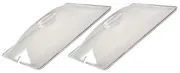 Cadco - CL2 - Half Size Clear Lids Accessory Pack - Two