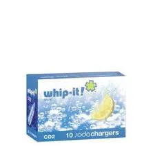Whip It! - CSV-6010 - CO2 Chargers - (60) Packs of 10 - 8 Grams