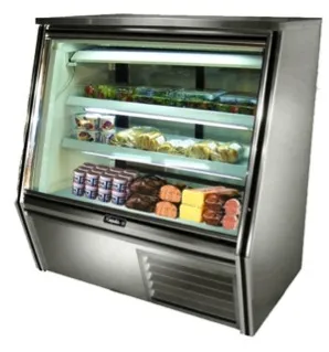 Leader HDL48F - 48" Refrigerated Fish Display Case - Double Duty