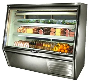 Leader HDL60F - 60" Refrigerated Fish Display Case - Double Duty