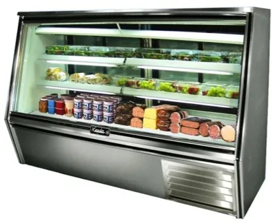 Leader HDL72F - 72" Refrigerated Fish Display Case - Double Duty