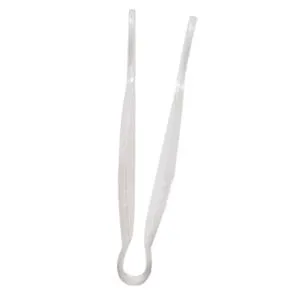 Thunder Group Clear Polycarbonate Flat-Grip Tongs 12" (12 per Case) [PLFTG012CL]