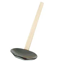 Thunder Group 30-28 - Bamboo Soup Spoon 8.5" (Pack of 40) 