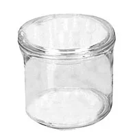 Thunder Group Plastic Condiment Jar with Cover 7 oz (12 per Case) [PLCJ007]