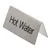 Update International TS-HWT - "Hot Water" Stainless Steel Tent Sign