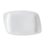 C.A.C. China WH-12 - White Pearl Platter 9-3/4" - (2 Dozen per Case)