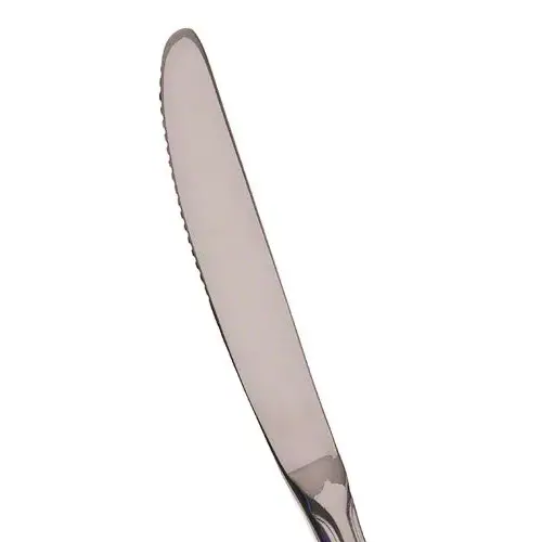 Update International RE-108 - 8.5" x 0.13" x 0.75" - Stainless Steel Regency Series Dinner Knife (12 per Case)   