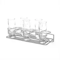 Clipper Mill - 4-82010 - 10-Compartment Stainless Steel Dessert Shooter