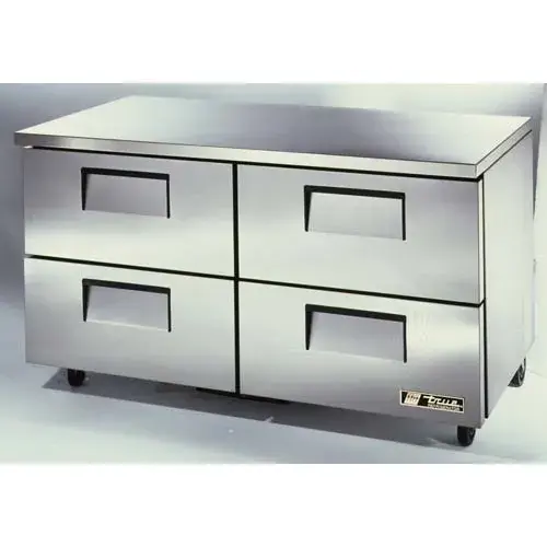 True TUC-48D-4 - 48.5" Undercounter Refrigerator - 4 Drawers