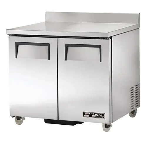 True TWT-36-ADA - 26.5" Worktop Refrigerator - 2 Door ADA Compliant