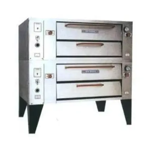 Attias Turbo Deck Propane Gas Pizza Oven - Double Deck 78" [SPDHD5-16]