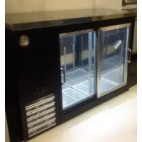 Universal Coolers BB60G - 60" Back Bar Refrigerator - Glass Sliding Doors