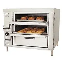 Bakers Pride GP-51 - Gas Double Compartment Countertop Oven 32" 