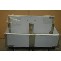 Universal BS2424-2 - Two Compartment Sink - 48"