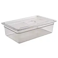 Cambro 10CWCH-135 - Full-Size Food Pan Cover w/ Handle - Camwear (6 per Case) 