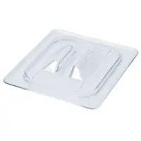 Cambro 60CWCH-135 - One-Sixth Size Food Pan Cover w/ Handle - Camwear (6 per Case) 
