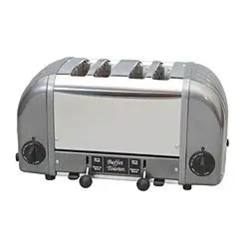 Cadco - CBF4M - Stainless Steel Buffet Toaster - 4 Slots