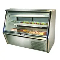 Leader CDL48F - 48" Refrigerated Single Duty Fish Display Case