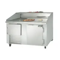 Leader DR60-M - 60" Refrigerated Pizza Dough Retarder Marble Top Table