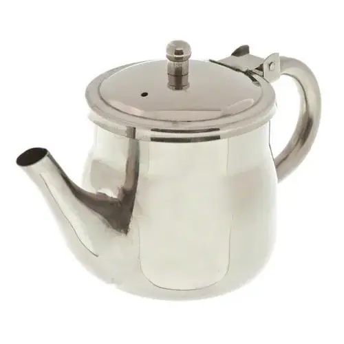 Update International GNS-10 - 3.63" x 3" x 6.63" - Stainless Steel - Gooseneck Teapot