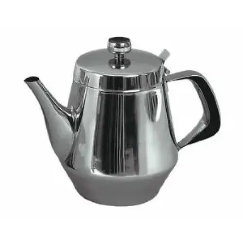 Update International GNS-20 - 5.13" x 4.13" x 6.3" - Stainless Steel - Gooseneck Teapot
