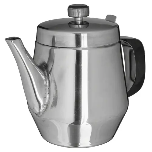 Update International GNS-32 - 6.13" x 4.38" x 6.8" - Stainless Steel - Gooseneck Teapot
