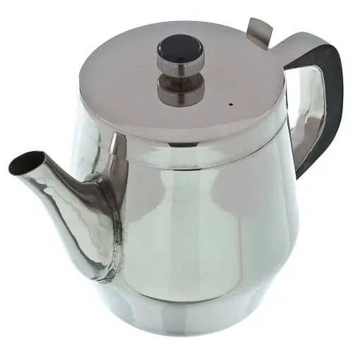 Update International GNS-48 - 6.63" x 5.5" x 7.5" - Stainless Steel - Gooseneck Teapot