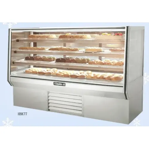 Leader HBK77 - 77" Refrigerated Bakery Display Case - High Volume