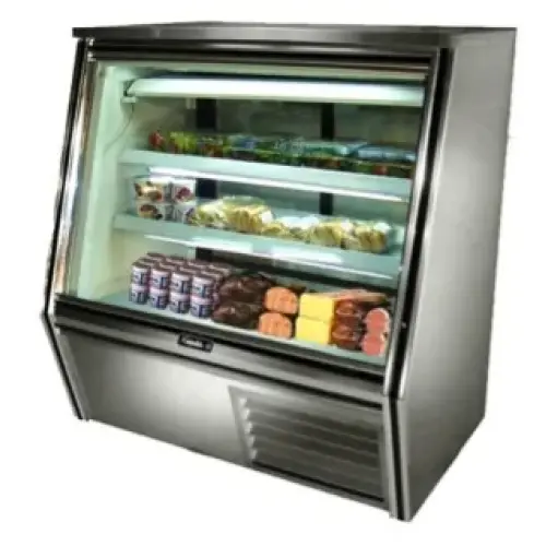 Leader HDL48F - 48" Refrigerated Double Duty Fish Display Case