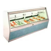 Marc MFC-12S/C - 142" Fish Display Case - Double Duty