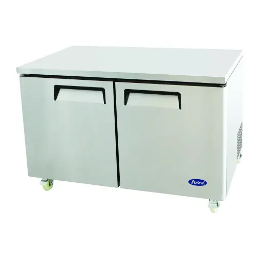 Atosa MGF8403 - 60" Undercounter Refrigerator - 2 Doors
