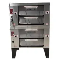 Attias MRS2-16NG - Mini Deck Natural Gas Pizza Oven - Single Deck 48" 