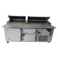 Universal Coolers MPP-8 - 96" Pizza Prep Table - Marble Top