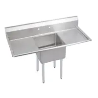 Universal LJ2020-1RL - 60" One Compartment Sink W/ Two Drainboards