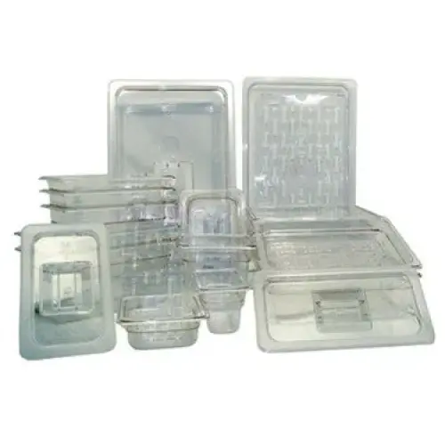 Update International PCP-11CHC - 36.532" x 1" x 4.25" - Ninth Size Polycarbonate Food Pan Cover   