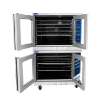 Atosa ATCO-513NB-2 - 39" Gas Convection Oven - Double Stack